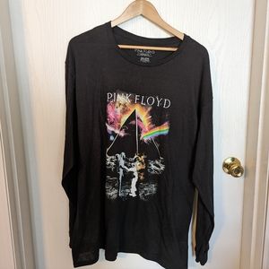 Pink Floyd Graphic T-shirt 2XL Black Long Sleeve